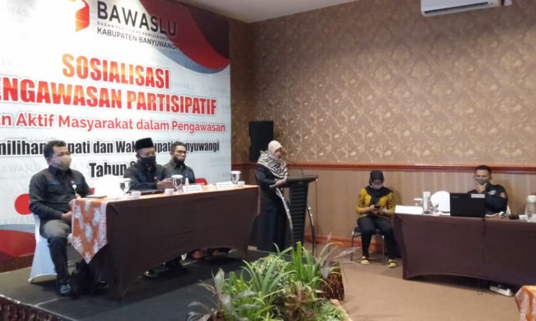 Agar Pilkada 2020  Berkualitas, Bawaslu Banyuwangi Rajin Ajak Masyarakat Ikut Awasi