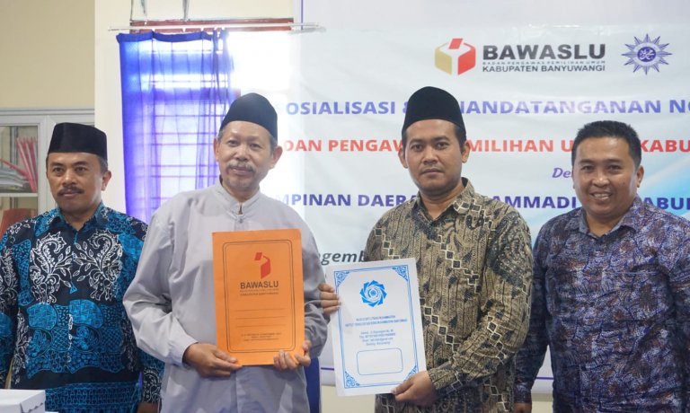 Audiensi Ke Muhammadiyah, Bawaslu Banyuwangi Ajak MoU