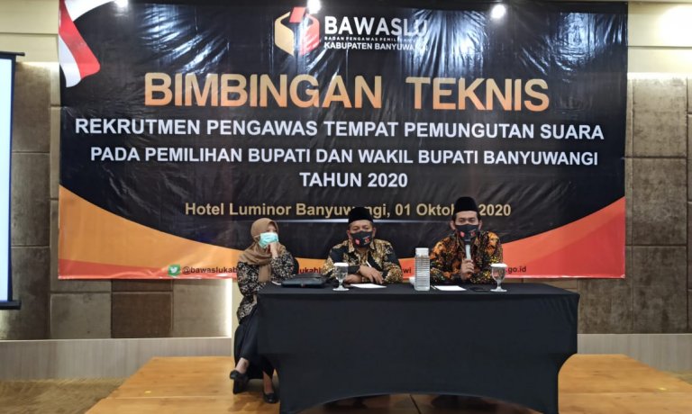 Bawaslu Banyuwangi Butuh 3745 Pengawas TPS, Buruan Daftar !