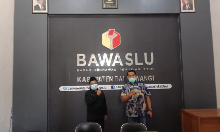 Cek Situasi Kamtibmas, Baintelkam Mabes Polri Sambangi Bawaslu Banyuwangi