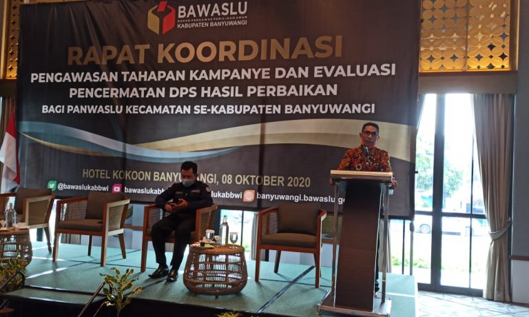 Maksimalkan Pengawasan DPS Hasil Perbaikan & Kampanye, Bawaslu Banyuwangi Solidkan Jajaran Bawah