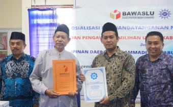 Audiensi Ke Muhammadiyah, Bawaslu Banyuwangi Ajak MoU