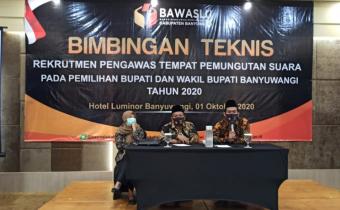 Bawaslu Banyuwangi Butuh 3745 Pengawas TPS, Buruan Daftar !