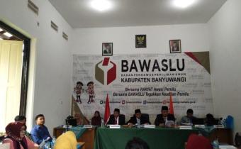 Bawaslu Banyuwangi Mulai Gelar Musyawarah Penyelesaian Sengketa Pemilihan